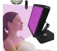 Tanning Lamp 395nm Wavelength, 100LED Sunlamp for Home & Full-Body Use, Timer, Adjustable Brightness, Stand, Portable, Self Tanning Glasses