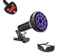Tanning Lamp for Home, 54 W 18 LEDs Sun Lamp for Face and Body with Goggles for Antique Bronze Skin