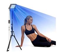 Tanning Lamp for Home Use with 360° Adjustable Stand, Tanning Light 5 Energy Levels & 2 Modes, Timer (5-30 Mins), Lamps for Face and Body Golden Bronze Skin/Natural Tane