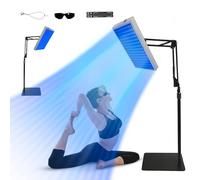 Tanning Lamp for Home with 225pcs LEDs Portable Foldable Stand Solarium for Home Skin Tanning Light for Face and Body 45W Full Blue Self Skin Tanning Light (1)