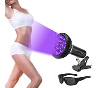 Tanning Lamp Sun Lamp for Face and Body LEDs and Eye Mask & Tripod Home Sunbathing Self Tanning Device Tanning Daylight for Home Solarium (G)
