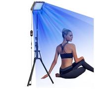 Tanning Lamps, Retractable Base Sun Lamp with 360° Adjustable Bracket, 5 Energy Levels & 2 Light Modes for Wheat and Antique Bronze Skin