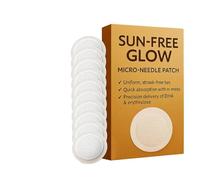 Tanning Microneedle Patch - Sunless Skin Bronzing, 4.1 Inches Activation Patch with Even, Enhancing Delivery, Beauty Kit, Enhancement Set for Natural Glow Development And Skin Tone Deepening