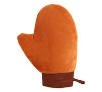 Tanning Mitt No Streak Soft Beauty Tools (Brown) | Velvet Material, Sensitive Skin Friendly, Portable, Massage Feature, 50g Lightweight
