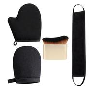 Tanning Mitt Set of 4, St Moriz Tan Medium Self Tanning Application, Professional Fake Tan Mitt for Even Coverage, Premium Quality Mittens for Sunless Tanning