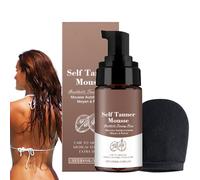 Tanning Mousse Kit,Hydrating Tanning Foam | Moisturizing Tanner Enhancer for Fitness Enthusiasts, Natural Beach Suntan Product
