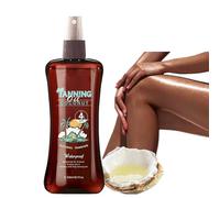 Tanning Oil Spray,Moisturizing Self Tanning Body Spray with Coconut Oil,Hydrating,Anti-Aging,Make Your Skin Glowing,Enhances Natural Skin Tone 240ml (1Pcs)