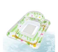 Tanning Pool Lounger, Inflatable Floats with Cup Holder, Premium Floating Tanning Bed, Durable Water Relaxation Gear for Women Summer Vacation, Ideal for Travel Hotel Resort Beach Outdoor Party Fun