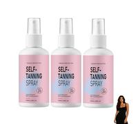 Tanning Spray Lotion, Fast Absorbing Self Tanner, Non Greasy Bronzing Spray, Tanning Accelerator Lotion, for Beach Pool Sea Indoor Outdoor Outside Day Summer All Skin Types (3PCS)