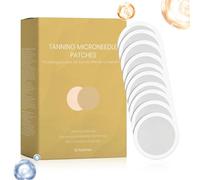 Tanning Sticker Patches, Glossy Finish Bronzer, Professional No Sun Exposure Pad 10 Pieces with Deep Moisturizing Glow Formula for Women Adult Friend Sport Lover Summer Hot Weather Outdoor