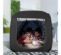 Tanniws Pop-Up Sensory Den Play Tent With Advanced Silver Inner Lining & Travel Carry Bag - Premium Autism Blackout Tent for Children to Play and Relax