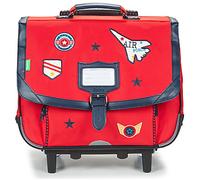 Tann's / Children's Rucksack ANTOINE CARTABLE TROLLEY 38 CM in Red One size