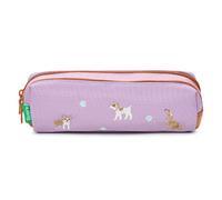 Tann's Pencil Cases MILA TROUSSE DOUBLE in Pink One size