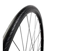 Tannus 100% puncture protection tyres, 700 x 25c (25-622), airless tyre, New Slick, solid road bike tyre, colour: midnight (black), hardness regular