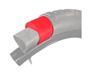 Tannus Unisex's Armour Puncture Round Protection, high Grip with Low Rolling Resistance, Easy Assembly, Reusable, Free tyre and Tread Selection, red, 50/63-622