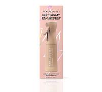 Tanologist 360 Spray Tan Mister 250ml, Refillable Continuous Spray Bottle for Self Tan Water, Even Streak-Free Glow, Ultra-Fine Mist, Reusable Tanning Applicator for Face & Body