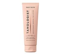 Tanologist Brightening Daily Glow Gradual Self-Tanning Lotion Medium to Dark, Lightweight Moisturizer with Vitamin C, Niacinamide & Cherry Extract, Buildable, Streak-Free, Hydrating, 250ml