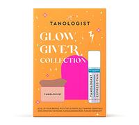 Tanologist Glow Giver Collection - 200ml Medium Self Tan Mousse, Blending Brush, Tanning Mitt, Yellow