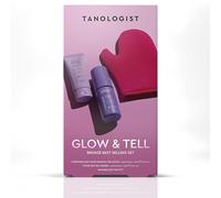 Tanologist Glow & Tell Bronze Set, Streak-Free Finish, Medium/Dark | Self Tan Lotion, Fast-Drying Mousse & Reusable Mitt, for Long-Lasting Glow & Natural-Looking Skin, No Orange Tone