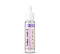 Tanologist Self Tan Drops Dark (30 ml) Add Self Tanning Drops to Skin Care For