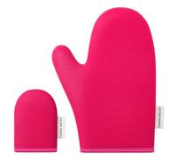Tanologist Self-Tanning Face & Body Mitt Duo, Reusable & Machine Washable, Double-Sided Soft Mitts, Flawless Streak-Free Tan, Water-Resistant Barrier, Easy Mess-Free Application