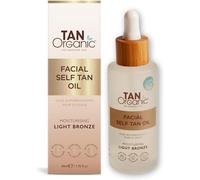 TanOrganic Certified Moisturising Self Tanning Oil Fake Tan for Face Organic Na
