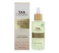 TanOrganic Light Bronze Facial Self-Tanning Oil - 50ml