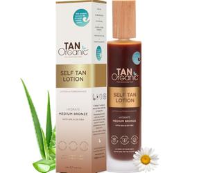TanOrganic Self Tanning Lotion Fake Tan Certified Organic Natural Vegan 100ml