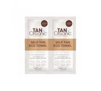 TanOrganic Self Tan Eco Tanning Towel 2 X 10ml
