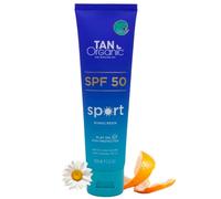TanOrganic Sunscreen SPF 50 Sport 100g, Water Resistant Mineral Sun Cream