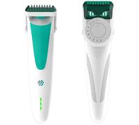 TANOSHAVE 1770 Unisex Wet & Dry Body Groomer - White & Green, Green,White