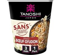 Tanoshi No Colour Beef Noodle Cup 64g - Three Items