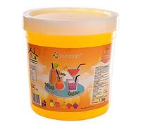 Tanoshiya Popping Boba Fruity Flavour Bursting Bubbles 1.3kg | Tapioca Pearl for Desserts & Drink Toppings - Mango Flavour