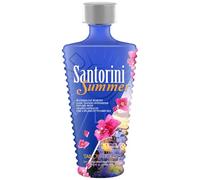 Tanovations SANTORINI SUMMER skin softening dark tanning Intensifier tanning bed lotion, 12 ounce