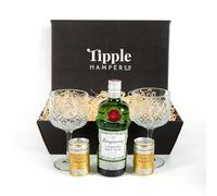 Tanqueray Gin 70cl Gift Set includes Fever-Tree Tonic Vintage Gin Glasses