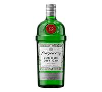 Tanqueray London Dry Gin | 41.3% vol | 1L | Award-Winning Premium Spirit | Distilled 4 Times | Made with 4 Gin Botanicals | Enjoy with Ice & Tonic