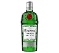 Tanqueray London Dry Gin | 41.3% vol | 70cl | Made with 4 Gin Botanicals | Distilled 4 Times | Enjoy with Ice & Tonic