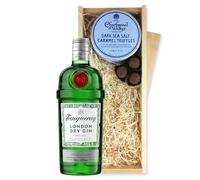 Tanqueray London Dry Gin And Dark Sea Salt Charbonnel Chocolates Box