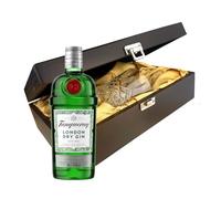 Tanqueray London Dry Gin In Luxury Box With Crystal Glass Tumbler 70cl