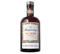 Tanqueray London Dry Gin | Negroni Cocktail │ 17.5% vol │ 50 ruity Orange & Bitter Flavours │ Bar Quality Cocktails │ Perfect for Hosting │ Ready to Serve