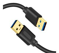 TanQY 4M USB 3.0 Male to Male Cable for SuperSpeed Data Transfer, Compatible with Modem, Printer, Camera