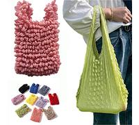 tanronggang-shop Magic Stretch Bag - Multicolour, Large, Reusable, Collapsible, Eco-friendly Shopping Tote Bag for Adults, Unisex, 40g