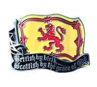 Tanside Limited 'British By Birth, Scottish By the Grace of God' Belt Buckle