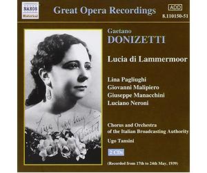 Tansini, Ugo - Donizetti-Lucia di Lammermoor [Recorded 1939]