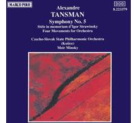Tansman, a. - Symphony No. 5 (Minsky, Slovak State Po Kosice)