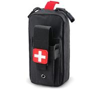 TANSOLE TAN SOLE First Aid Bag Empty Tourniquet Holder Molle Ifak Pouch Emergency Bag Military First Aid Bag Travel Pharmacy Bag Tactical Belt Bag