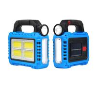 TANSOREN 2 Pack LED Flashlight for Power Outages, Solar Lantern Camping Essentials Accessories Lights, Rechargeable Tent Lights for Emergency, Hurricane, Survival Kits, Operated Lamp, TSRLNLX30-2