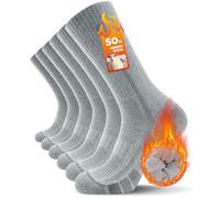 TANSTC Merino Wool Hiking Socks, Cushioned Walking Socks for Men Women