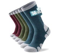 TANSTC Merino Wool Hiking Socks, Cushioned Walking Socks for Men Women