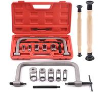 Tanstic 12Pcs Valve Spring Compressor with Valve Lapper Set Auto Compression C-Clamp Tool Service Kit with Valve Lapping Grinding Stick Tool for Motorcycle, ATV, Car, Small Engine Vehicle Equipment